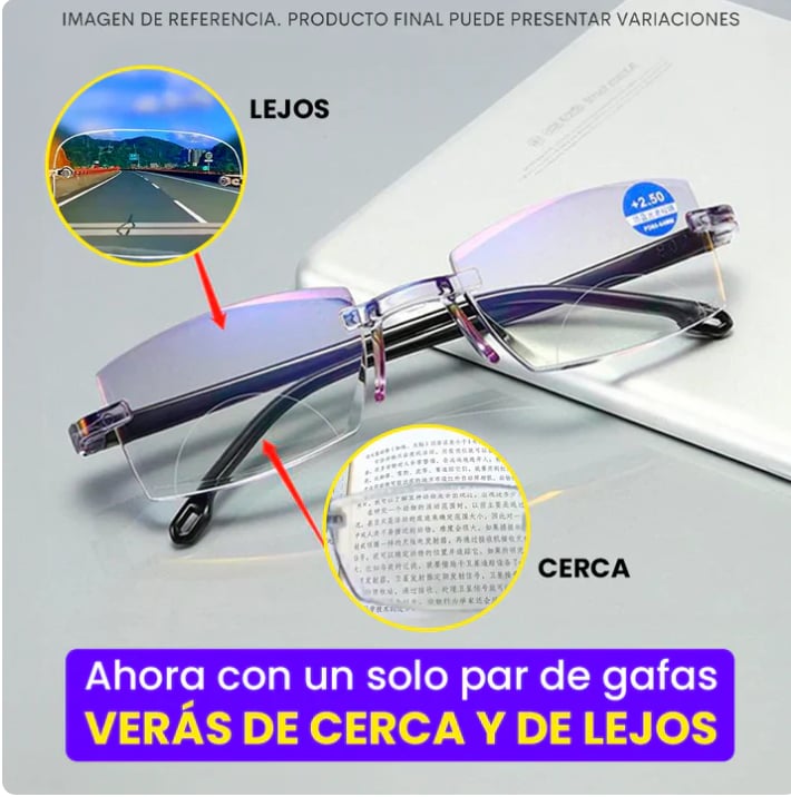 👓 Lentes TR90 TITANIUM PRO Smart Zoom - VE EL MUNDO EN ALTA DEFINICIÓN + ENVÍO GRATIS 🎁