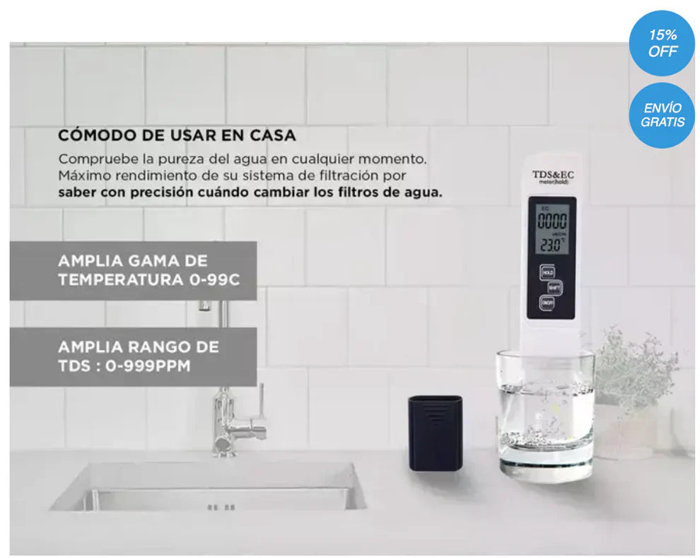 Medidor Digital Del Agua TDS © FULL CON ENVIO GRATIS