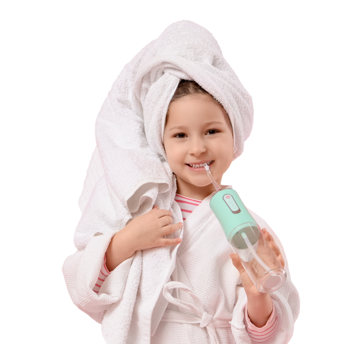 Tu Mejor Aliado para una Sonrisa Perfecta: IRRIGADOR BUCAL LIMPIA SMILE  (Portátil y Recargable con USB) + Envío Gratis a todo GUATEMALA + CREMA DENTAL BLANQUEADORA GRATIS