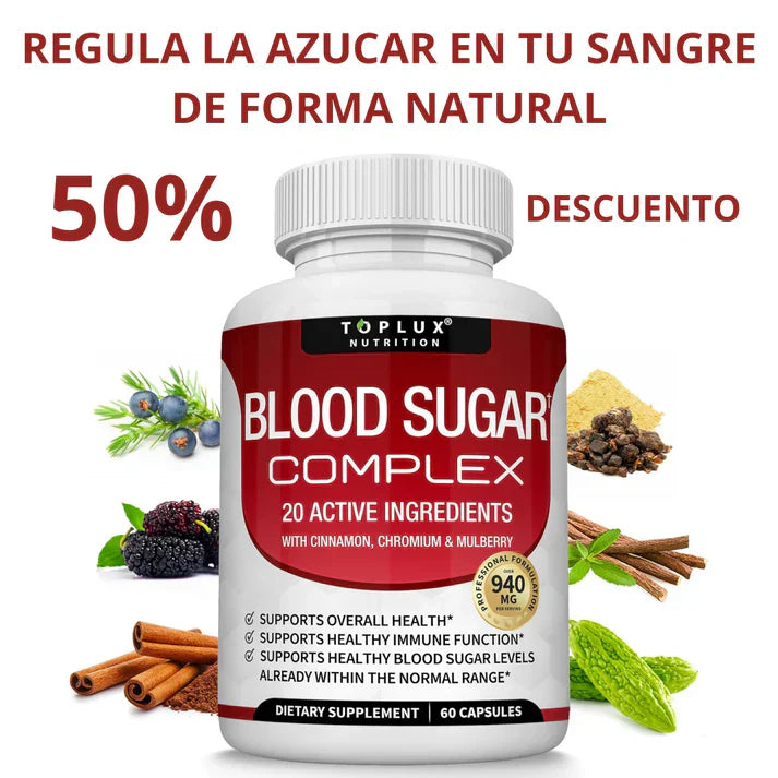 Blood Sugar – regula tus niveles de azúcar y mejora tu energía